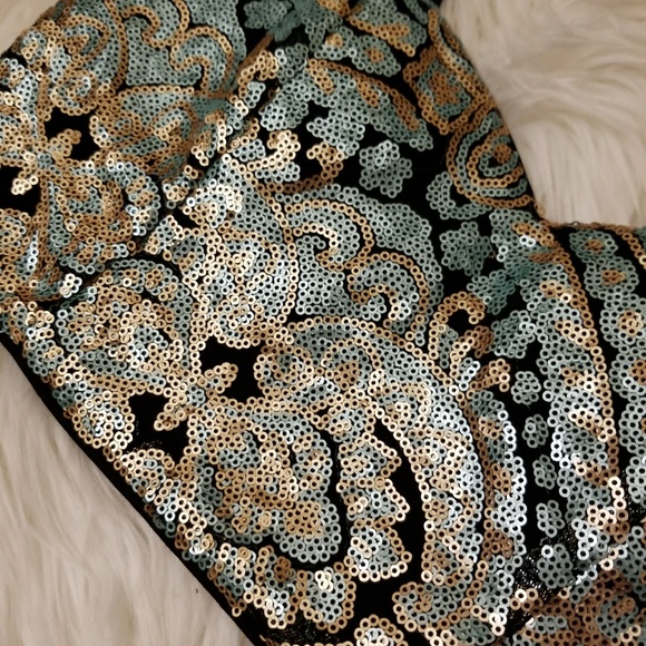 Forever 21 Bralette, Sequins Top - Picture 4 of 8